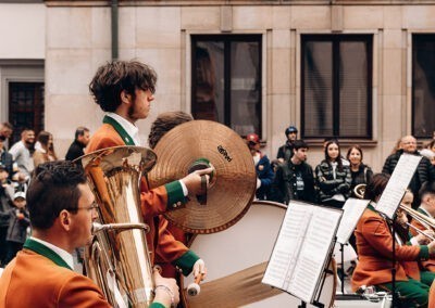 Vystúpenie detského dychového orchestra Rosička