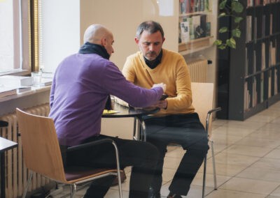 Káva s riaditeľom knižnice