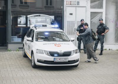 Prezentácia práce mestskej polície