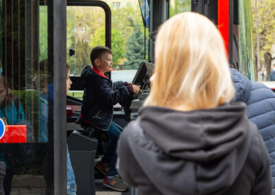 Za volantom autobusu