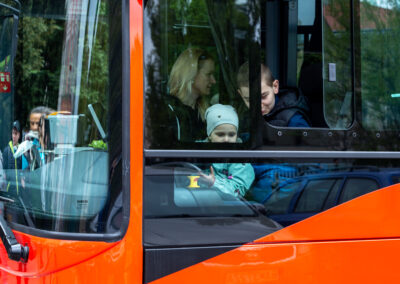 Za volantom autobusu