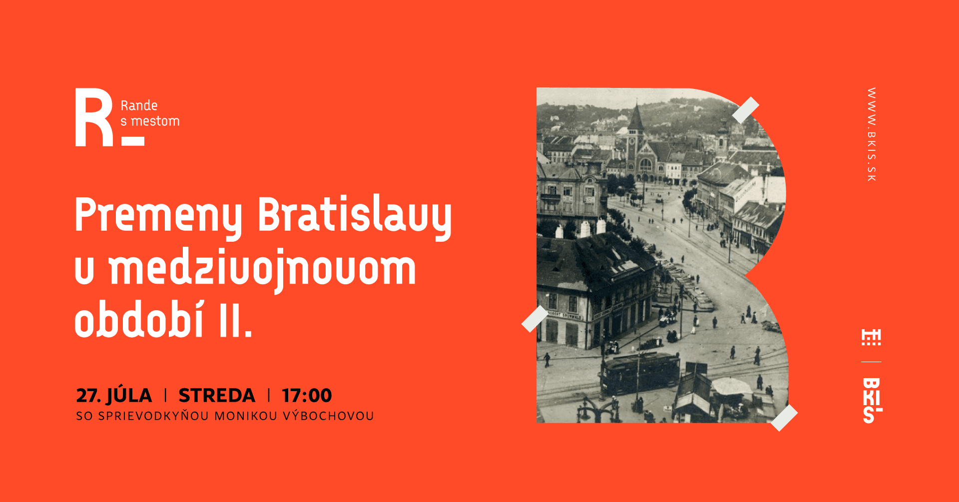 Rande s mestom: Premeny Bratislavy v medzivojnovom období II. Rande s mestom: Premeny Bratislavy v medzivojnovom období II.<br />