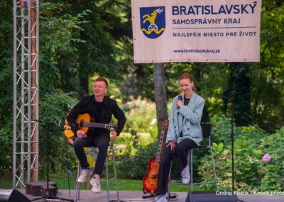 Fotografia z podujatia v rámci celomestského festivalu Bratislavské kultúrne leto
