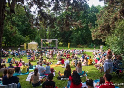 Fotografia z podujatia v rámci celomestského festivalu Bratislavské kultúrne leto