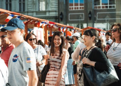 Fotografia z podujatia v rámci celomestského festivalu Bratislavské kultúrne leto
