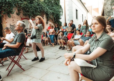 Fotografia z podujatia v rámci celomestského festivalu Bratislavské kultúrne leto