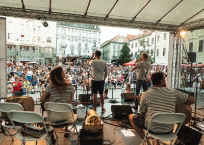 Fotografia z podujatia v rámci celomestského festivalu Bratislavské kultúrne leto