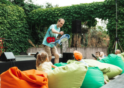 Fotografia z podujatia v rámci celomestského festivalu Bratislavské kultúrne leto