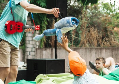 Fotografia z podujatia v rámci celomestského festivalu Bratislavské kultúrne leto