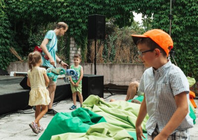 Fotografia z podujatia v rámci celomestského festivalu Bratislavské kultúrne leto