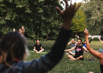 Fotografia z podujatia v rámci celomestského festivalu Bratislavské kultúrne leto