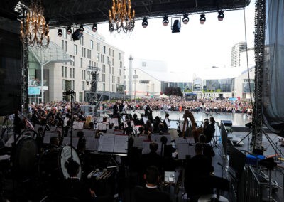 Fotografia z podujatia v rámci celomestského festivalu Bratislavské kultúrne leto