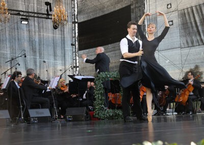 Fotografia z podujatia v rámci celomestského festivalu Bratislavské kultúrne leto