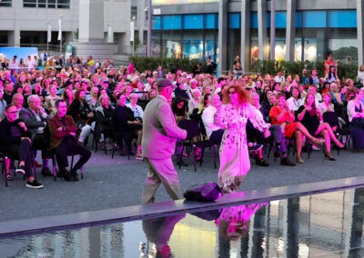 Fotografia z podujatia v rámci celomestského festivalu Bratislavské kultúrne leto