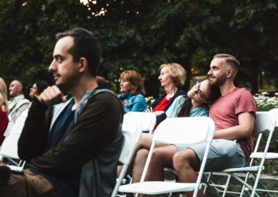 Fotografia z podujatia v rámci celomestského festivalu Bratislavské kultúrne leto