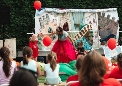 Fotografia z podujatia v rámci celomestského festivalu Bratislavské kultúrne leto