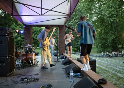 Fotografia z podujatia v rámci celomestského festivalu Bratislavské kultúrne leto