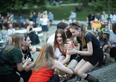Fotografia z podujatia v rámci celomestského festivalu Bratislavské kultúrne leto
