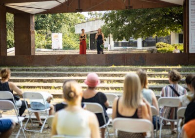 Fotografia z podujatia v rámci celomestského festivalu Bratislavské kultúrne leto