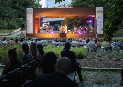 Fotografia z podujatia v rámci celomestského festivalu Bratislavské kultúrne leto