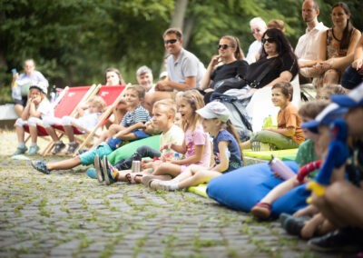 Fotografia z podujatia v rámci celomestského festivalu Bratislavské kultúrne leto