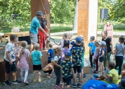 Fotografia z podujatia v rámci celomestského festivalu Bratislavské kultúrne leto
