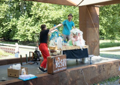 Fotografia z podujatia v rámci celomestského festivalu Bratislavské kultúrne leto