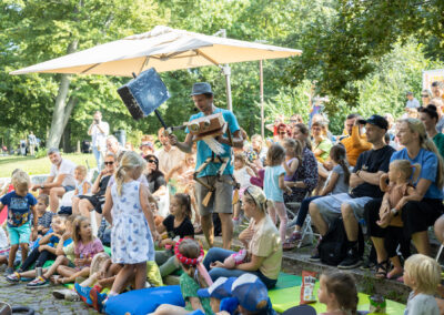 Fotografia z podujatia v rámci celomestského festivalu Bratislavské kultúrne leto