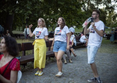 Fotografia z podujatia v rámci celomestského festivalu Bratislavské kultúrne leto