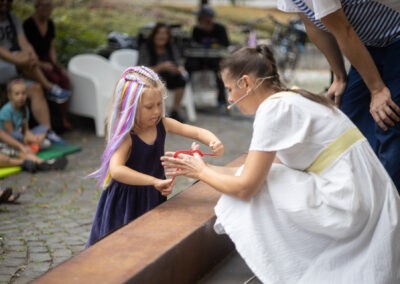 Fotografia z podujatia v rámci celomestského festivalu Bratislavské kultúrne leto