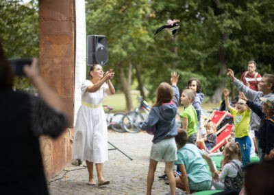 Fotografia z podujatia v rámci celomestského festivalu Bratislavské kultúrne leto