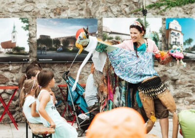 Fotografia z podujatia v rámci celomestského festivalu Bratislavské kultúrne leto