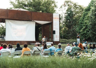Fotografia z podujatia v rámci celomestského festivalu Bratislavské kultúrne leto