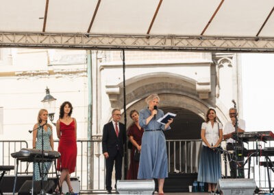 Fotografia z podujatia v rámci celomestského festivalu Bratislavské kultúrne leto
