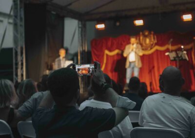 Fotografia z podujatia v rámci celomestského festivalu Bratislavské kultúrne leto