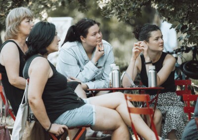 Fotografia z podujatia v rámci celomestského festivalu Bratislavské kultúrne leto