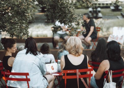 Fotografia z podujatia v rámci celomestského festivalu Bratislavské kultúrne leto