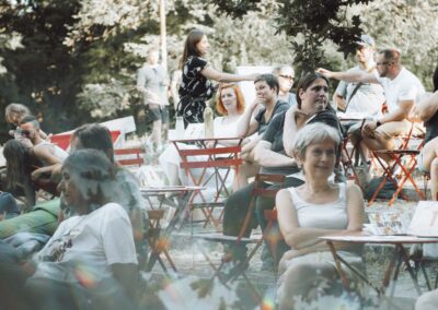 Fotografia z podujatia v rámci celomestského festivalu Bratislavské kultúrne leto