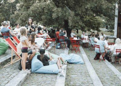 Fotografia z podujatia v rámci celomestského festivalu Bratislavské kultúrne leto