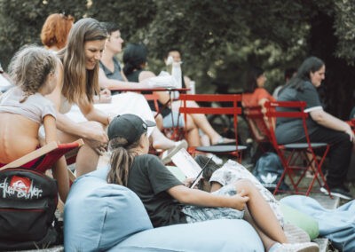 Fotografia z podujatia v rámci celomestského festivalu Bratislavské kultúrne leto