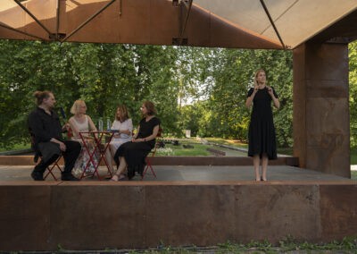 Fotografia z podujatia v rámci celomestského festivalu Bratislavské kultúrne leto