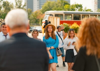 Fotografia z podujatia v rámci celomestského festivalu Bratislavské kultúrne leto