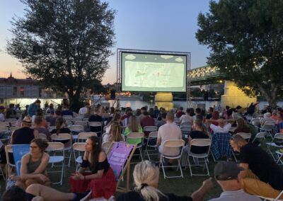 Fotografia z podujatia v rámci celomestského festivalu Bratislavské kultúrne leto