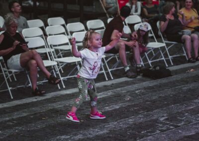 Fotografia z podujatia v rámci celomestského festivalu Bratislavské kultúrne leto