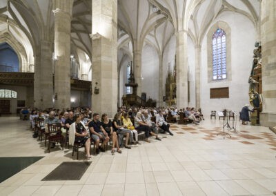 Fotografia z podujatia v rámci celomestského festivalu Bratislavské kultúrne leto