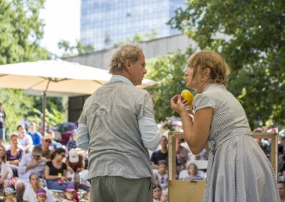 Fotografia z podujatia v rámci celomestského festivalu Bratislavské kultúrne leto