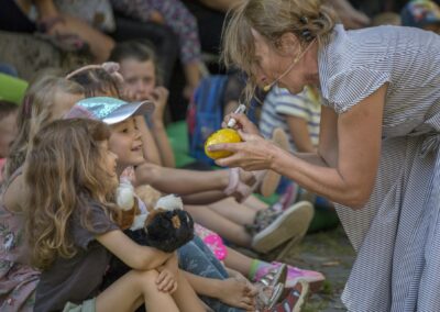 Fotografia z podujatia v rámci celomestského festivalu Bratislavské kultúrne leto