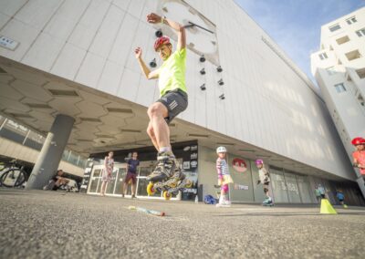 Fotografia z podujatia v rámci celomestského festivalu Bratislavské kultúrne leto