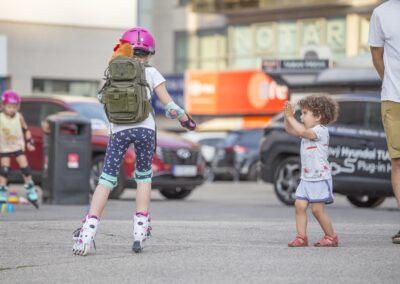 Fotografia z podujatia v rámci celomestského festivalu Bratislavské kultúrne leto