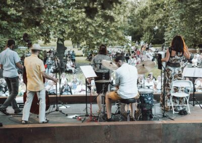 Fotografia z podujatia v rámci celomestského festivalu Bratislavské kultúrne leto